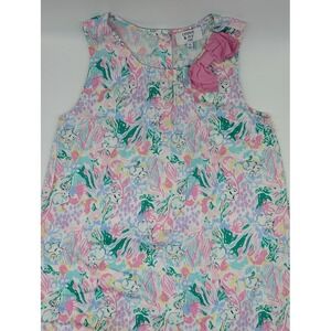 Crown & Ivy Kids Casual Dress - Pink and Green Floral